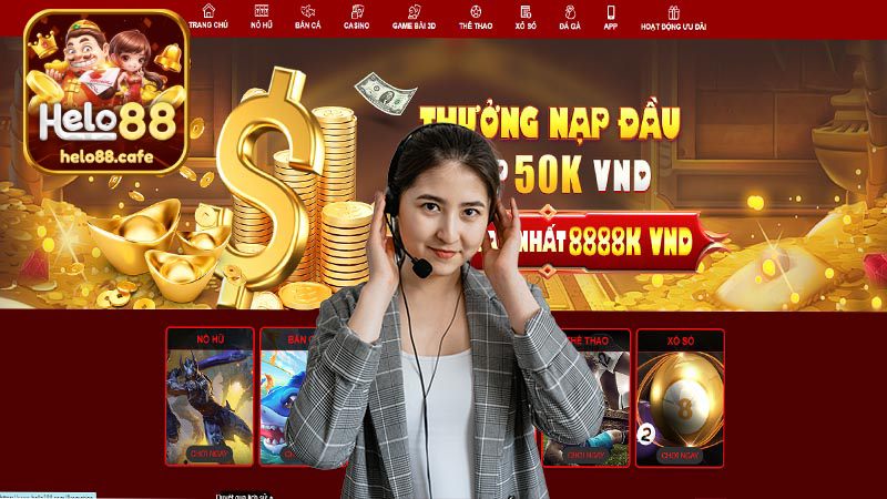 Hướng dẫn chi tiết khách hàng sử dụng phương thức liên hệ Helo88
