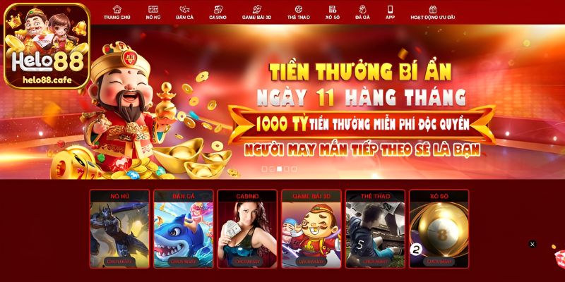 Những thông tin cơ bản giới thiệu Helo88