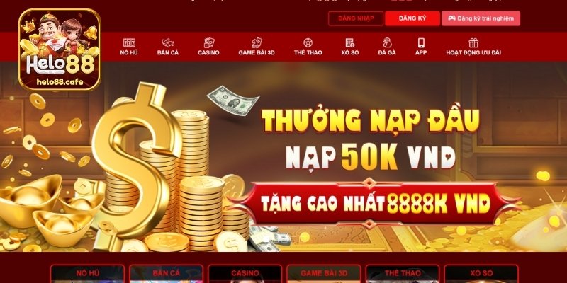 Sự phát triển mạnh mẽ của Helo88